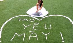 Dân mạng phát sốt câu nói Andrea tặng bạn trai: 'Tao yêu mày!'