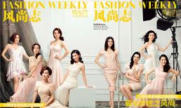 Ngắm dàn mỹ nhân Hoa ngữ đua sắc trên bìa tạp chí