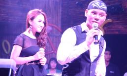 Vợ chồng Phan Đinh Tùng - Thái Ngọc Bích hát tưng bừng tại bar Hà Nội