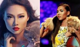 Nghi án VNTM 2012 "đạo" ý tưởng bế mèo của siêu mẫu Minh Triệu?