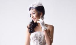 Bảo Trân làm cô dâu xinh xắn