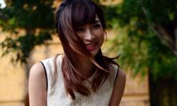 Nữ sinh Imiss Thăng Long đẹp dịu dàng dưới nắng thu