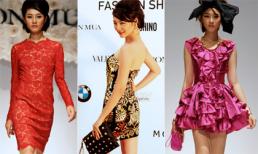 Trà My nổi bật tại Fashion show Bốn Mùa