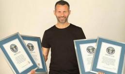 Ryan Giggs nhận 4 kỷ lục Thế Giới