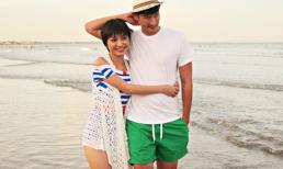 Huy Khánh “hẹn hò” Cao Mỹ Kim đi biển