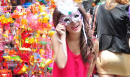 Giới trẻ Hà thành tưng bừng khoe dáng trên “phố Trung thu”