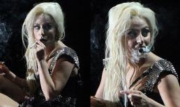 Lady Gaga ngang nhiên hút cần sa trên sân khấu