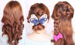 Tóc tết uốn vòng đẹp dịu dàng