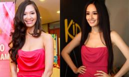 Mai Phương Thúy 'đỏ mặt' vì đụng váy bạn thân