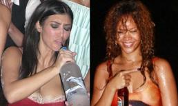 Nực cười những màn say 'bí tỉ' của sao