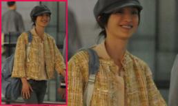 Châu Tấn "mất điểm" với bộ dạng nhếch nhác ở sân bay