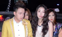 Chân dài Quế Vân "hộ tống" người yêu Cao Thái Sơn đi hát phòng trà