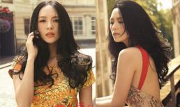 Chương Tử Di đượm buồn với làn môi đỏ mọng