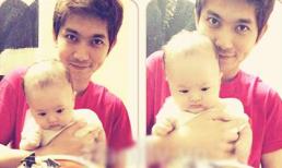 Ngắm con trai nhà Tim và Trương Quỳnh Anh