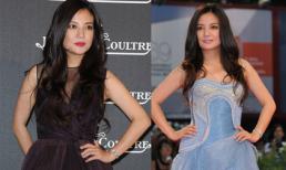 Triệu Vy khoe dáng thon, chân dài nhờ váy bồng xòe