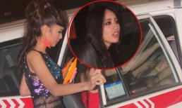 Diễm Hương, Mai Phương Thúy "ngơ ngác" ngóng taxi sau sự kiện