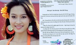 BTC HHVN xác nhận lại học lực của Hoa hậu Đặng Thu Thảo