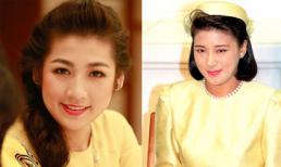Giật mình vì Á hậu Tú Anh giống hệt công nương Masako Owada