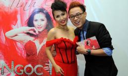 Trúc Nhân bảnh trai đến mừng đàn chị Ngọc Liên