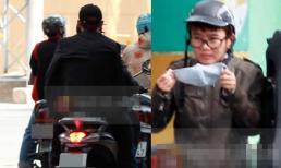 Phương Uyên chở Trúc Nhân lách luật giao thông