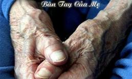 Bức ảnh 'Bàn tay của mẹ' khiến hàng nghìn con tim rơi lệ