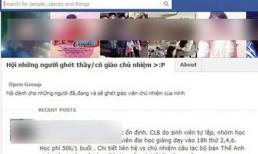 Học sinh dùng điện thoại đe dọa giáo viên qua facebook