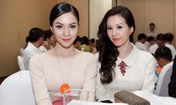 Hoa hậu Thu Hoài "đọ sắc" cùng Miss Kim Phượng