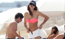 Bạn gái Ronaldo phô thân ngọc "đãi" cả làng