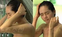 Han Ga In khoe vẻ quyến rũ dưới vòi sen