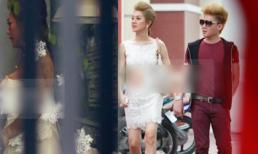 Lâm Chí Khanh đi thử váy cưới cùng bạn trai