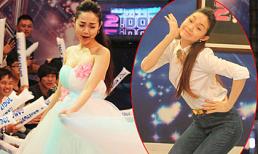 Minh Hằng hóa công chúa quậy tưng bừng trên phim trường