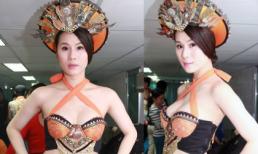 Thái Hà hở ngực quá đà 