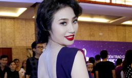 Á hậu Minh Thư "đẹp mê mệt" với váy khoét tone xanh