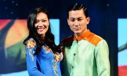 Vắng Khánh Ngọc, Lê Trung Cương diện áo dài "cặp đôi" với Thanh Trúc