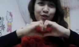 Clip tỏ tình của dễ thương của hot girl 9x làm xôn xao cư dân mạng