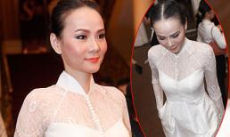 Dương Yến Ngọc đẹp lạ với áo dài cách tân