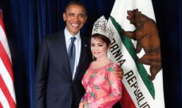 Hoa hậu Phu nhân Thế giới 2012 Bích Liên vinh danh dự tiệc cùng tổng thống Mỹ