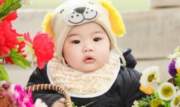 Ngắm cậu con trai thứ 2 "cực bụ bẫm" của chân dài Hạ Vy