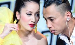 Khánh Thi lại nói cười và thì thầm bên Chí Anh