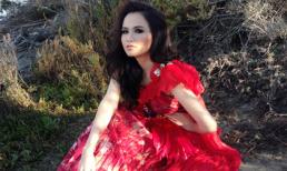 Diễm Hương làm người mẫu ảnh tại Mỹ