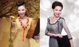 Hà Hồ và Thu Minh rạng rỡ với áo dài truyền thống