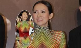 Tin Cbiz: Chương Tử Di khoe eo thon dập tan tin đồn mang bầu