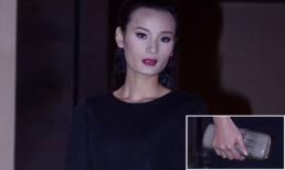 Lê Thúy "chịu chơi" với xắc cầm tay Louis Vuitton gần 200 triệu