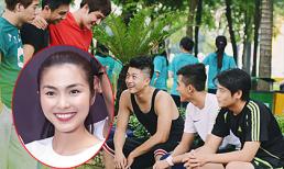 Dàn hot boy tham gia chạy việt dã cùng Hà Tăng