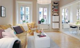 Ngắm căn hộ đầy quyến rũ với gam màu trung tính