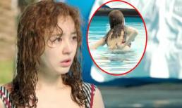 Yoon Eun Hye cuống cuồng vì... tuột áo ngực trong hồ bơi