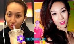 Ngắm "mặt thật - mặt giả" của mỹ nhân Việt (P25)