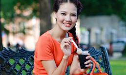 Trần Thị Quỳnh sắc cam tỏa nắng giữa Sài Thành