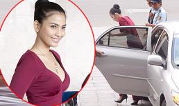 Độc quyền: Trương Thị May ra ngân hàng chuẩn bị tài chính đi thi Hoa hậu