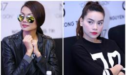 Thanh Hằng đeo kính ngầu, ngồi "ghế nóng" cùng Hà Hồ